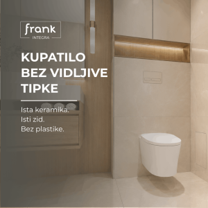 Skrivena tipka za Konzolni vodokotlić